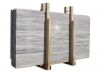 Slabs Marble White Sky Polished Vein Cut