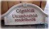 Utcanvtbla, hzszmtbla